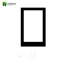 Touch screen capacitivo da 4 pollici per applicazioni industriali