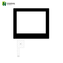  Pannello touch capacitivo personalizzato da 3,5 pollici con vetro sensore in vetro di copertura personalizzato e controller touch